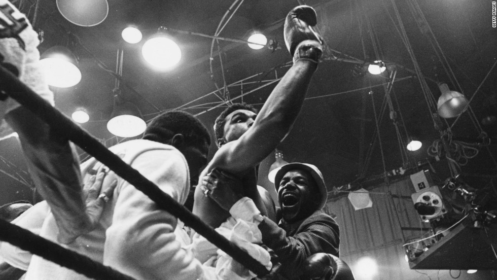 Ali first became a world champion in 1964, when he was still known as Cassius Clay. He upset the odds to defeat reigning champion Sonny Liston, a result which prompted him to yell &quot;I&#39;m the greatest&quot; at gathered reporters.