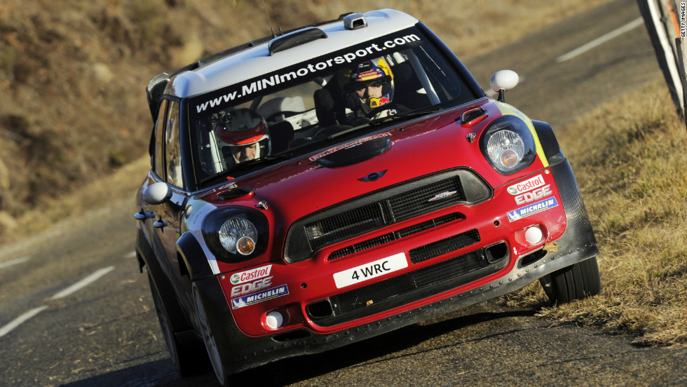 In April 2010, Mini announced it would return to the World Rally Championship for 2011. Spanish driver Dani Sordo is pictured here driving for the team in this year&#39;s race.