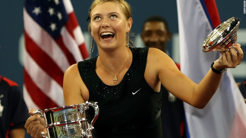 In 2006, Sharapova made heads turn with her &quot;Little Black Dress&quot; -- an outfit encrusted with beaded crystals which she wore as she claimed the U.S. Open crown. 