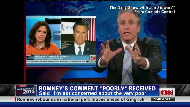Critics take on on Romney&#39;s &#39;poor&#39; line