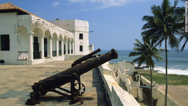Inside Ghana's Elmina Castle is a haunting reminder of its grim past