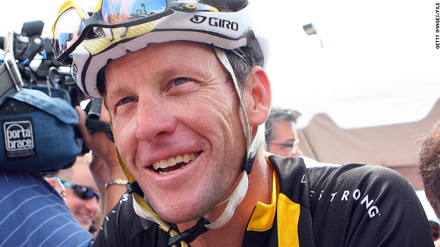 Lance Armstrong has denied doping and never failed a drug test.