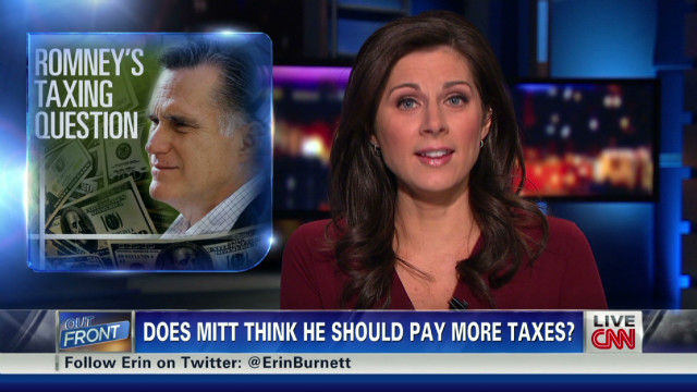 Does Romney think he should pay more?