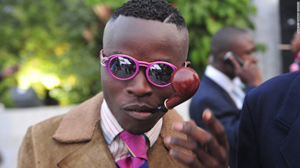 The Sapeurs are a Congolese sub-culture of dapper dressers. 