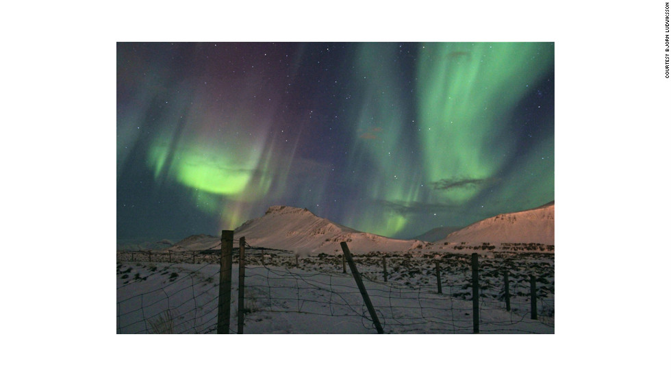 Lucky visitors can also spot the northern lights whilst glaciers and geysers are a common site through the country&#39;s sparsely populated rural hinterland.