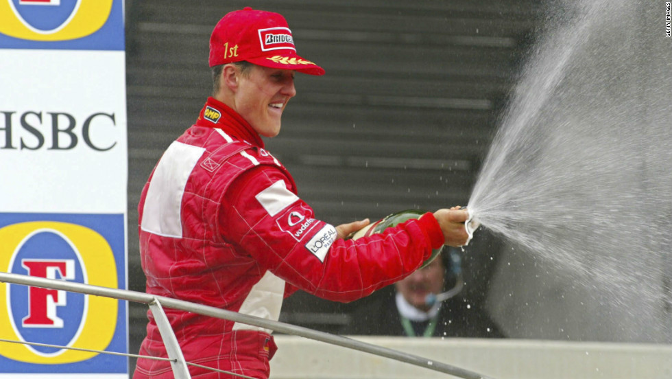 The German is best remembered for his time at Ferrari, where he won five consecutive championships between 2000 and 2004 before retiring for the first time in 2006.