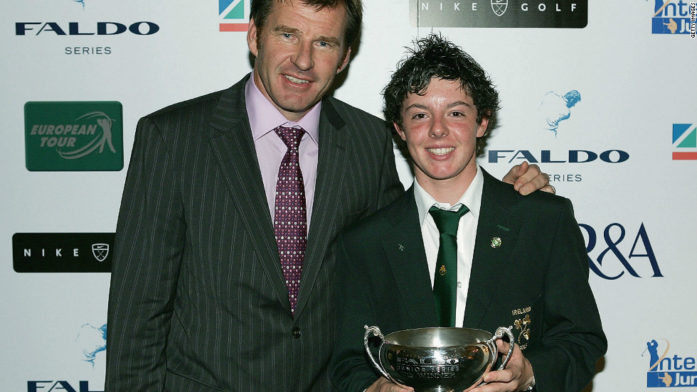McIlroy got into the winning habit early, finishing top in the Under-15 boys competition of Nick Faldo&#39;s junior golf series in 2004. The following year he would shoot a course record 61 at the Dunluce links at Royal Portrush Golf Club in Northern Ireland. His astonishing eleven-under par total included nine birdies and an eagle.