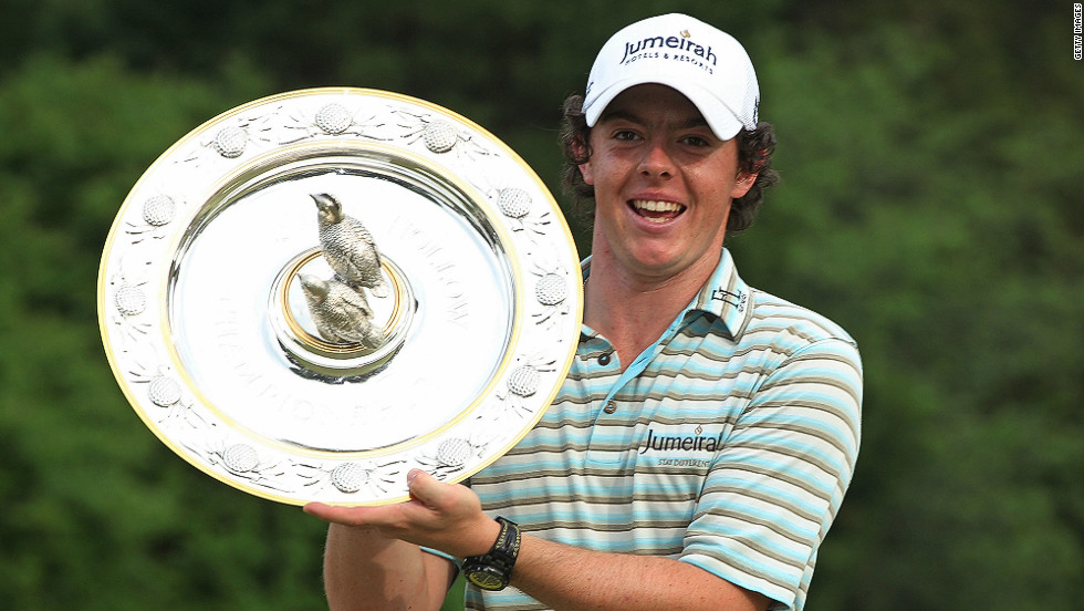 McIlroy claimed his first PGA Tour victory at the Quail Hollow Championship thanks to a stunning final round of 62 in May 2010. 