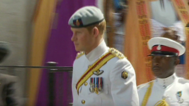 Prince Harry tours Caribbean