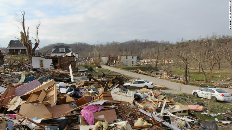 Kentucky Tornado Cut 95 Mile Trench Weather Service Says Cnn