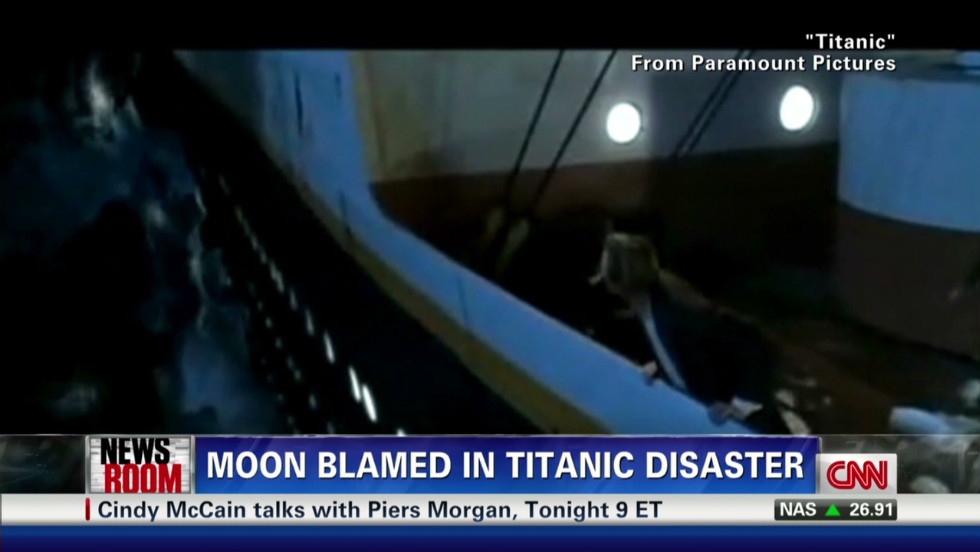 Moon Blamed For Titanic Disaster