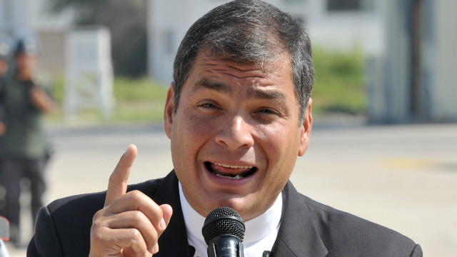 Ecuadorean President Rafael Correa has accused his older brother of corruption.