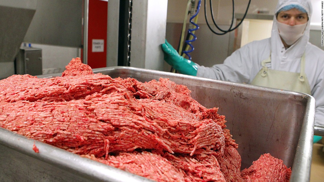 Mince meat can also become a breeding ground of bacteria. When the meat is all mixed together, any germs on the surface can spread deep within the products.