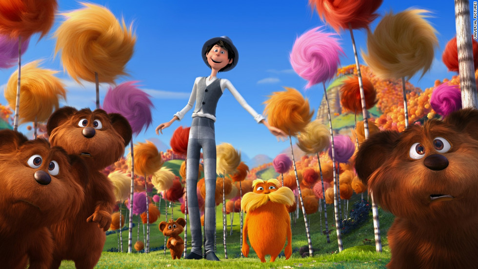 Based on the 1971 Dr. Seuss classic, &quot;The Lorax,&quot; the movie version was the No. 1 movie in the country for the past two weekends.