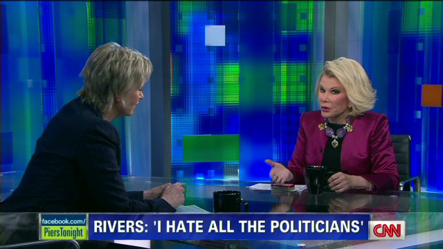 Joan Rivers I Hate All Politicians Cnn Video