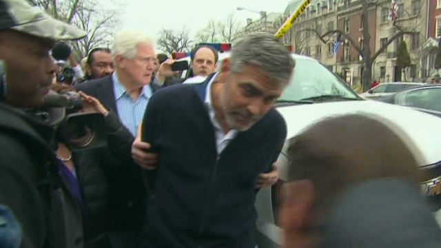 George Clooney arrested at Sudan protest