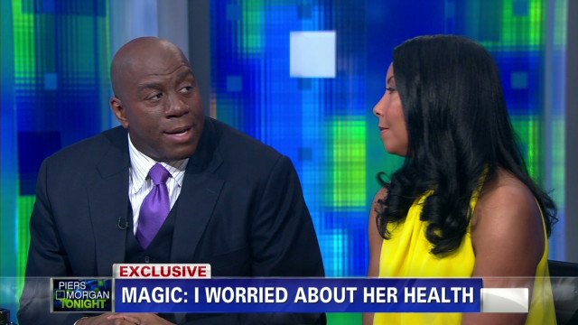 Magic Johnson and wife Cookie on HIV