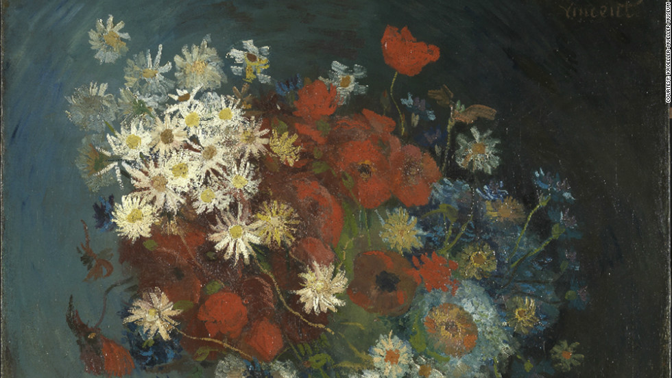 &quot;Still life with Meadow Flowers and Roses,&quot;  a painting dismissed for years as the work of an unknown artist has been identified as a piece by Vincent Van Gogh.