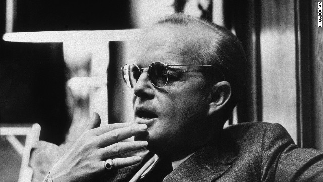 Personal effects and the ashes of famed author Truman Capote sold at auction in Los Angeles.