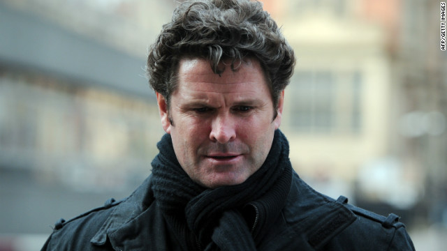 Chris Cairns returns to the London High Court during the eight-day libel hearing against Lalit Modi.