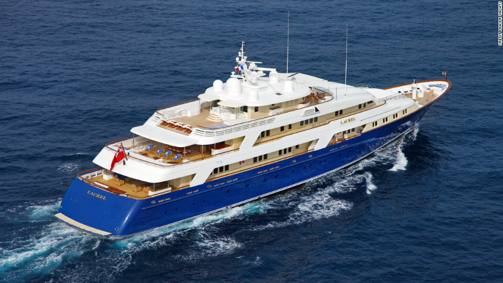 The second most expensive vessel on Fraser Yachts charter portfolio, Laurel is available for &amp;euro;479,000 ($639,000) a week.