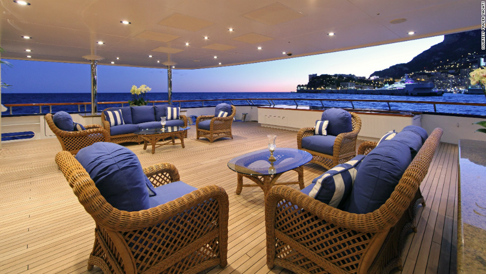 Below deck, Laurel is designed to exude a calssic aesthetic.