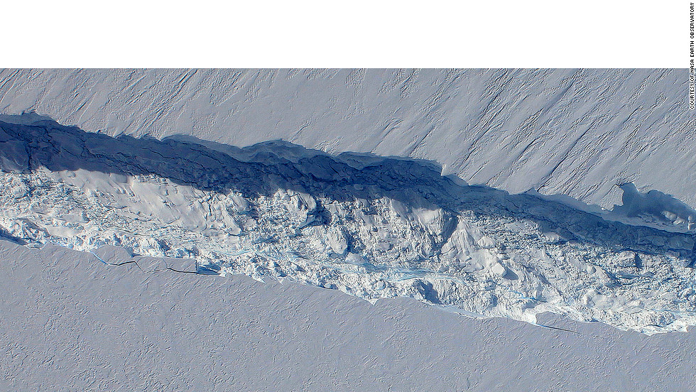 Antarctic Ice Shelves 'tearing Apart', Says Study - CNN