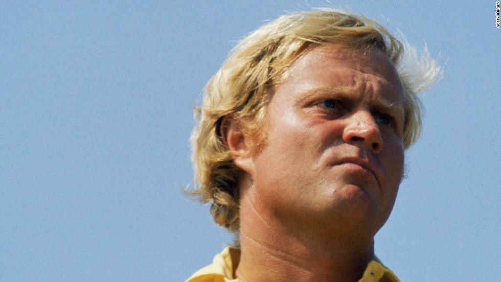 Nicklaus was nicknamed the &quot;Golden Bear&quot; because of his blond hair and initially hefty physique, but he trimmed down as his career progressed. 