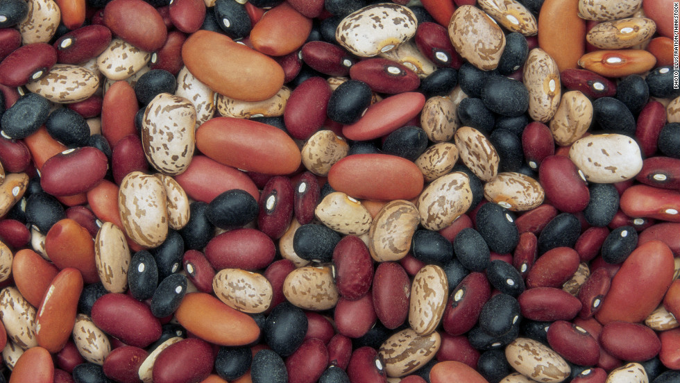 Black, kidney, white and garbanzo beans (also known as chickpeas) all end up on superfood lists because of their high fiber and protein. They fill you up and provide muscle-building material without any of the fat that meat can add to your meal. 