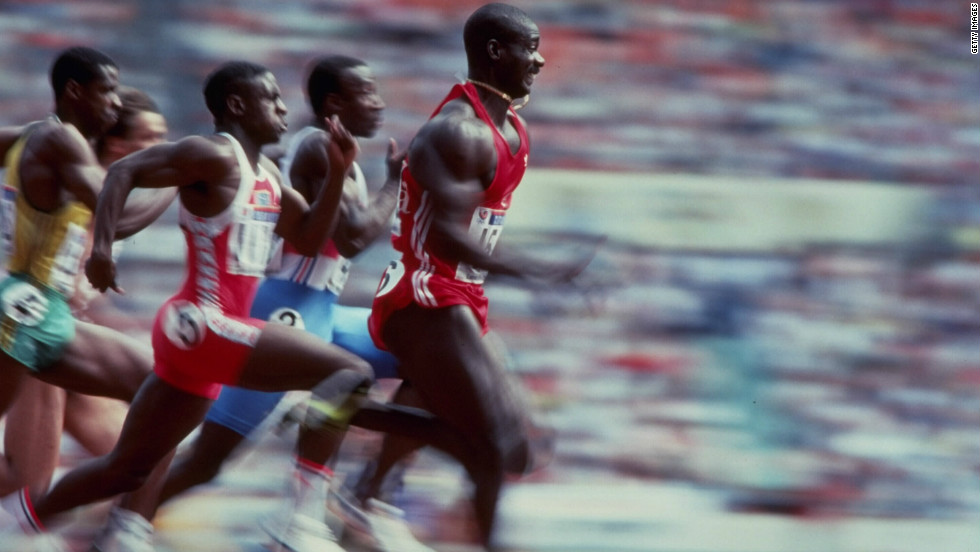 The 100 meter final at the 1988 Seoul Olympics remains one of the most infamous and fascinating moments in the games&#39; history. The race was won in a world record time by Canadian sprinter Ben Johnson. But he was to be stripped of his medal and record under the shadow of drug use. 