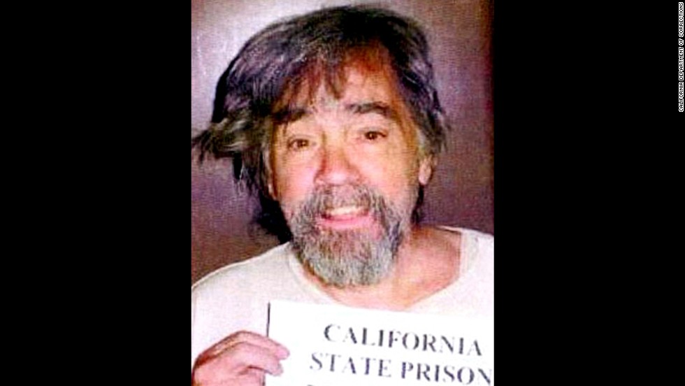 Manson is seen slightly disheveled in this 2006 prison  photo.