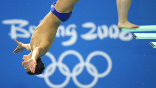 Olympic diver &#39;still has to go to school&#39;