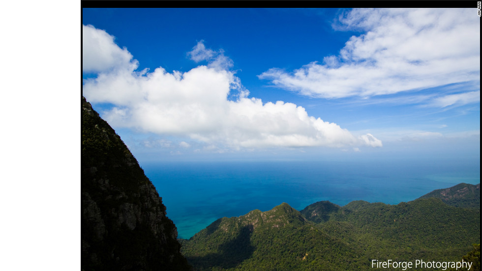 A view from atop Gunung Mat Chinchang mountain in Langkawi Island in North Western Malaysia, as captured by photographer &lt;a href=&quot;http://www.flickr.com/photos/32824244@N04/&quot; target=&quot;_blank&quot;&gt;Jin Han&lt;/a&gt;.