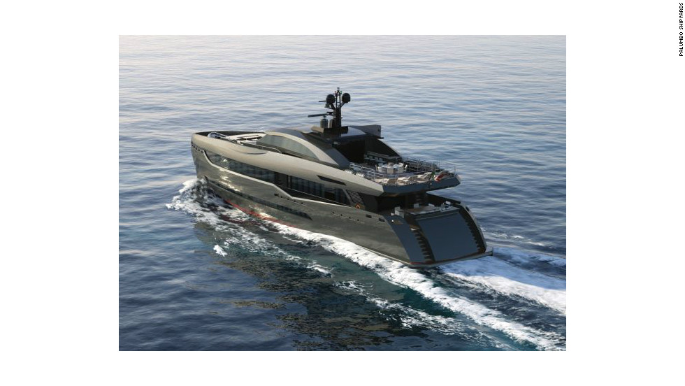 Hybrid Superyacht Spares No Luxury