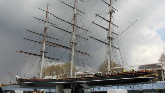 Historic Ship Cutty Sark Rises From Ashes After 81 Million Restoration