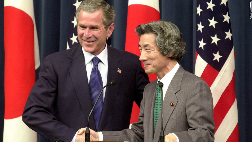 George W. Bush had his own Japan-related gaffe in 2002 when he said that he and then-Prime Minister Junichiro Koizumi had discussed devaluing the Japanese yen -- an announcement that caused a brief panic for world markets.