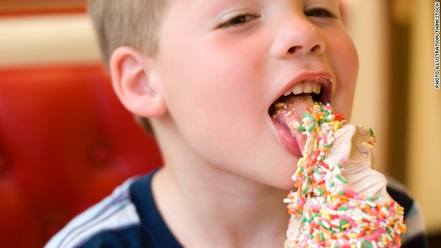 The average American consumes more than 20 pounds of ice cream each year.