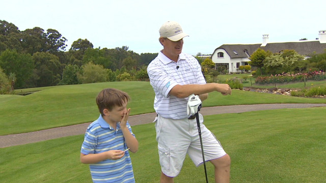 Ernie Els gets the word out on autism 