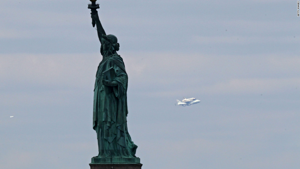 Space shuttle Enterprise flies again CNN