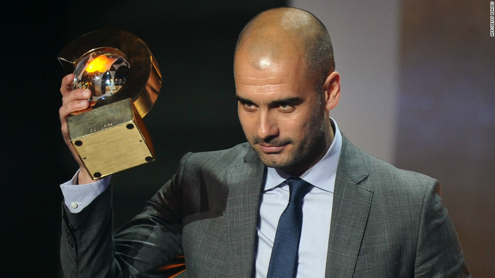 Guardiola won the FIFA Men&#39;s Football Coach of the Year award in January 2012. &quot;I can&#39;t promise you silverware, but I can say that we&#39;ll keep on battling to the end and you&#39;ll be proud of us,&quot; he said after becoming coach four years ago.
