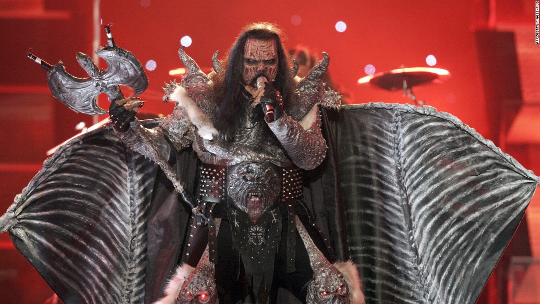 Monster masks, flaming axes, rotting flesh -- Finland&#39;s 2006 entry had it all. The metal band Lordi smashed all previous voting records to become the first rock band to win Eurovision with the song &quot;Hard Rock Hallelujah.&quot;