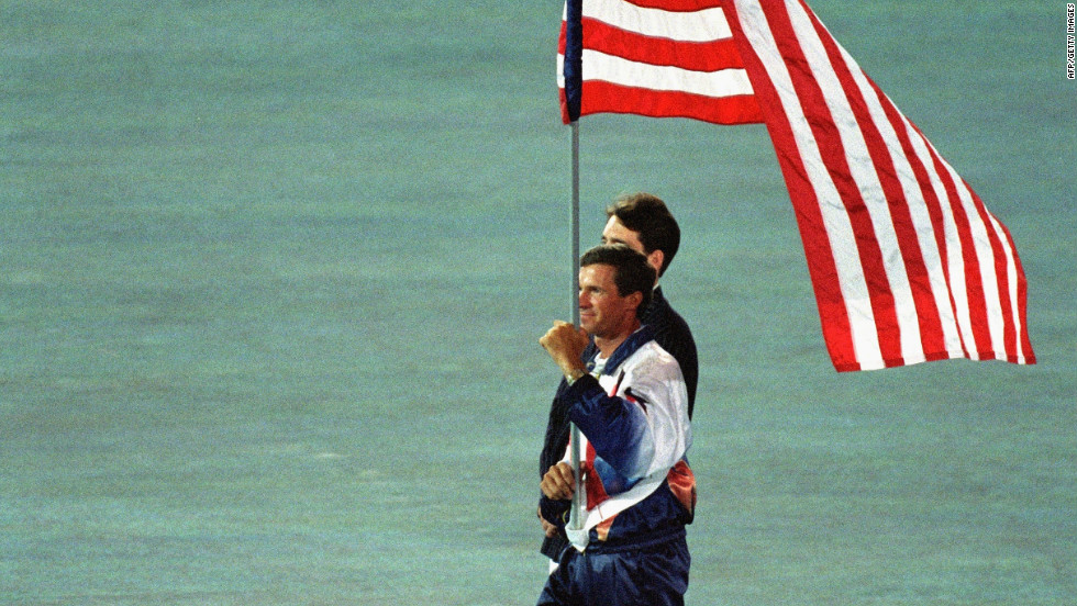 Before he was a trainer, Matz was a world champion showjumper. He also won silver during the 1996 Atlanta Olympics, where he carried the American flag during the closing ceremony. 