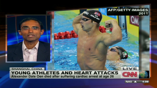 Young athletes and heart attacks