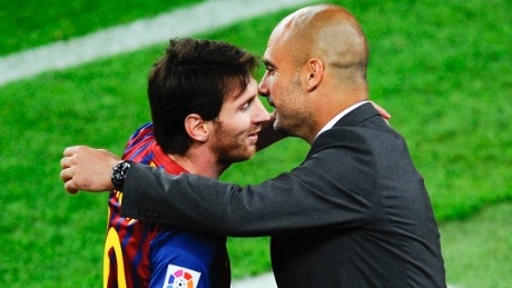 Could Lionel Messi join up with former coach Pep Guardiola at Manchester City?