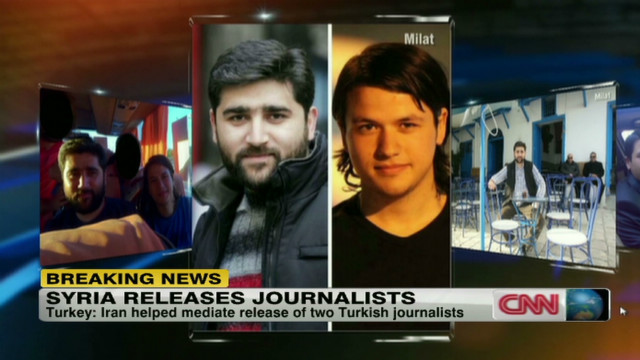 Syria releases journalists