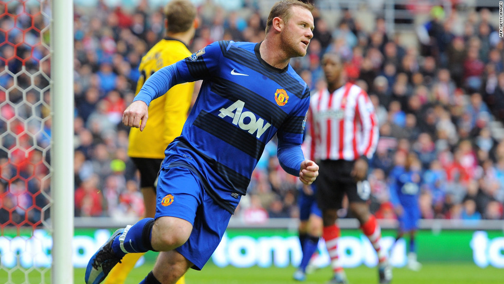 20 mins: Manchester United, relying on City to slip up against QPR, score first through Wayne Rooney in their must-win match at Sunderland. Advantage United!