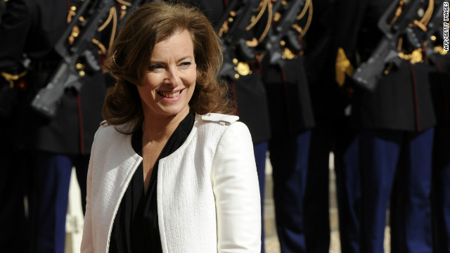France&#39;s first lady hospitalized