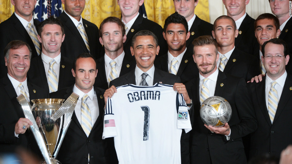The 2011 Major League Soccer champions Los Angeles Galaxy had the honor of meeting President Barack Obama earlier this month. Galaxy, 50th on the list, still struggle to attract commercial rights deals which compare to the club&#39;s European counterparts.