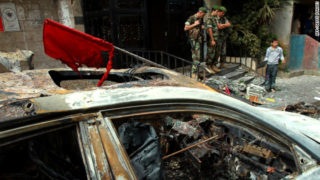 Beirut gun battle sign of Syria spillover