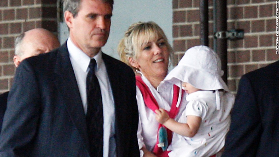 Rielle Hunter, Edwards&#39; former mistress, holds their daughter, Frances Quinn Hunter, in August 2009. Prosecutors accused Edwards of using nearly $1 million in illegal campaign contributions to keep his pregnant mistress under wraps as he ran for president in 2008. Defense attorneys argued the donations could not be considered campaign contributions. They said Edwards was guilty of being a bad husband but had committed no crime.